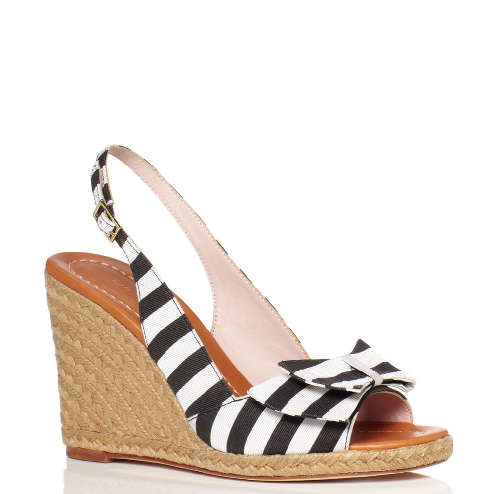 Kate Spade Striped Heels